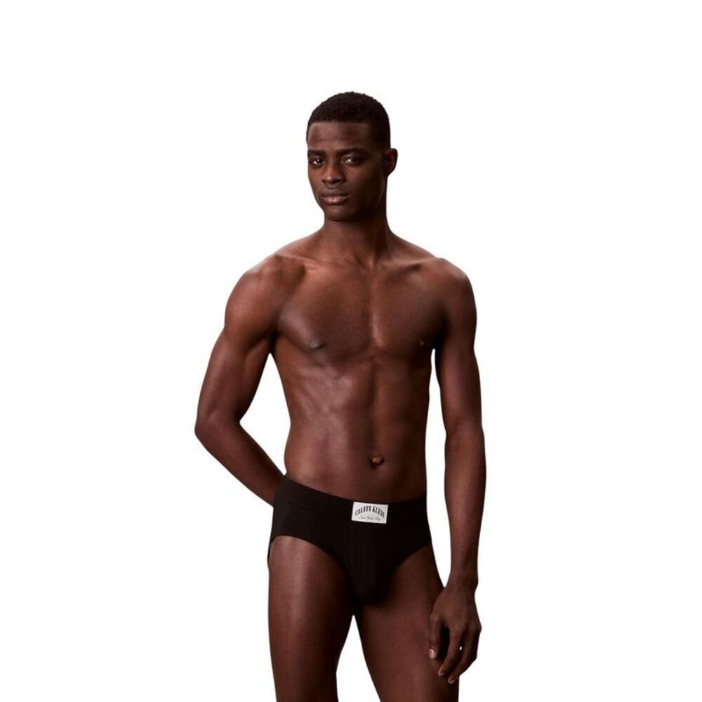 Calvin Klein Underwear Black Cotton Men's Briefs